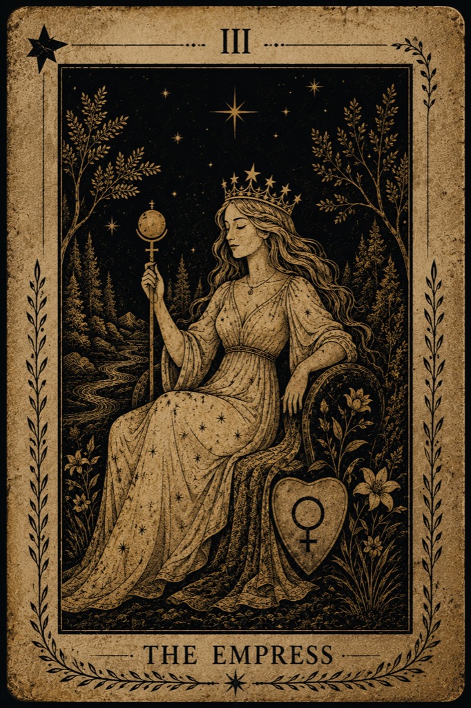The Empress tarot card